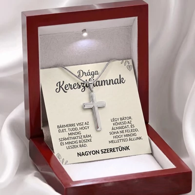 DRÁGA KERESZTFIAMNAK
