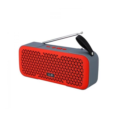 Bluetotth Hangszró Piros L-8