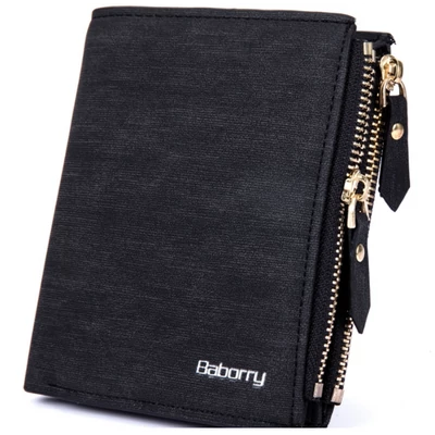 Baborry RFID Blokkoló Pénztárca Fekete