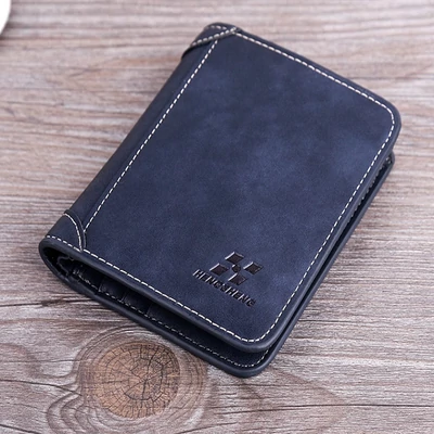 HENGSHENG  hosszú péntárca sötétkék