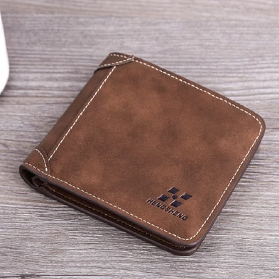 Hengsheng Pénztárca Sötétbarna