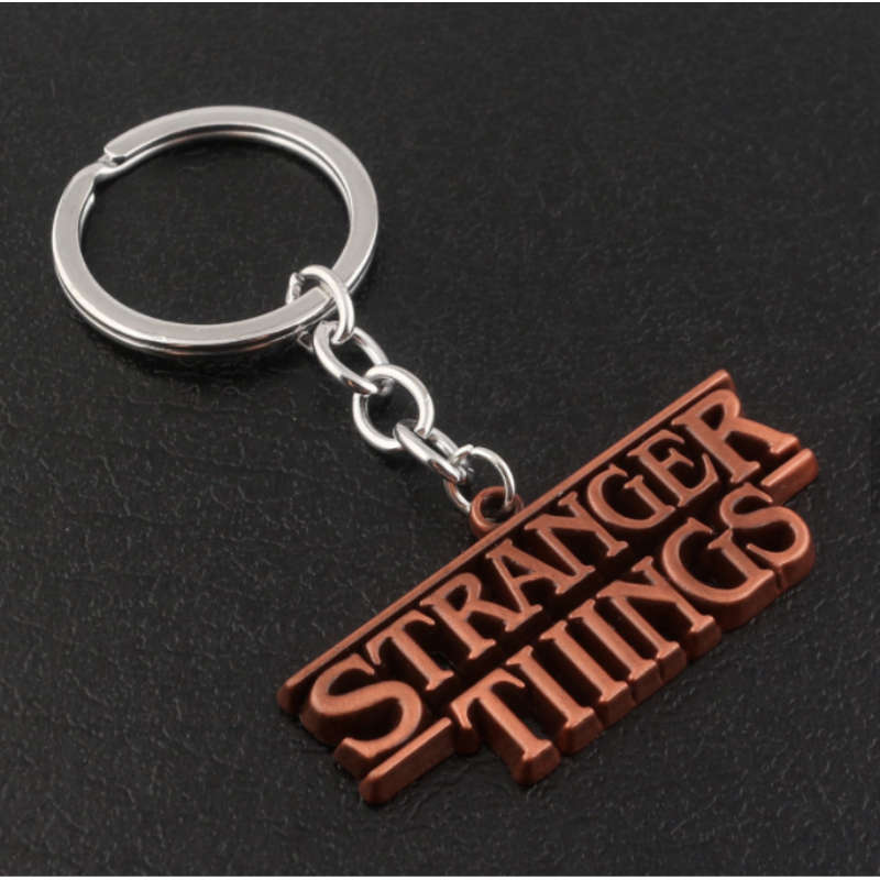 Stranger Things Bronz Ötvözetű Fém Kulcstartó