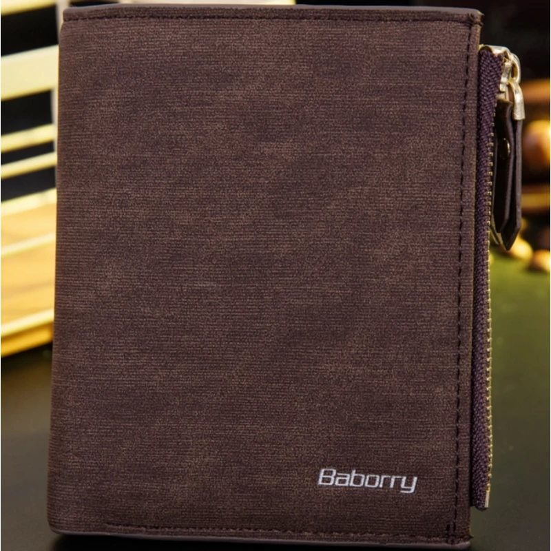 Baborry RFID Blokkoló Pénztárca Barna