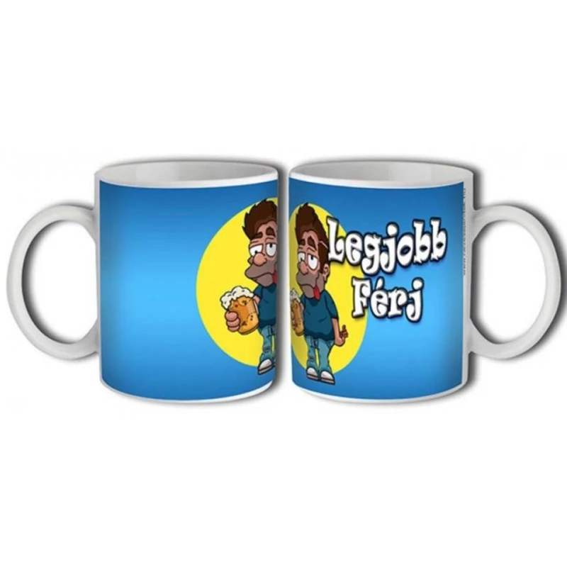 Bögre Legjobb Férj 3dl