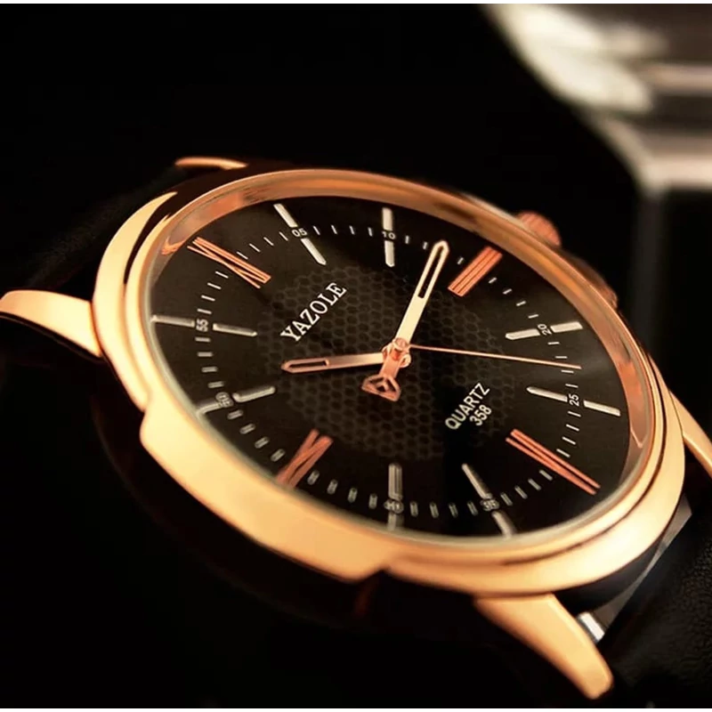 Ajándék Szett – Óra És Öv Fekete