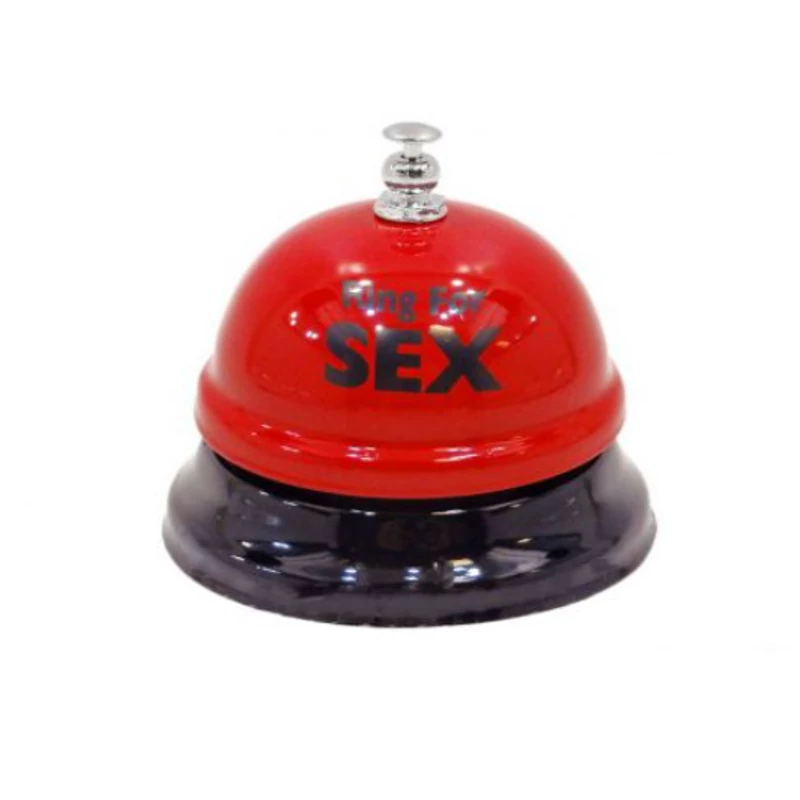  Fémcsengő "Ring for sex"