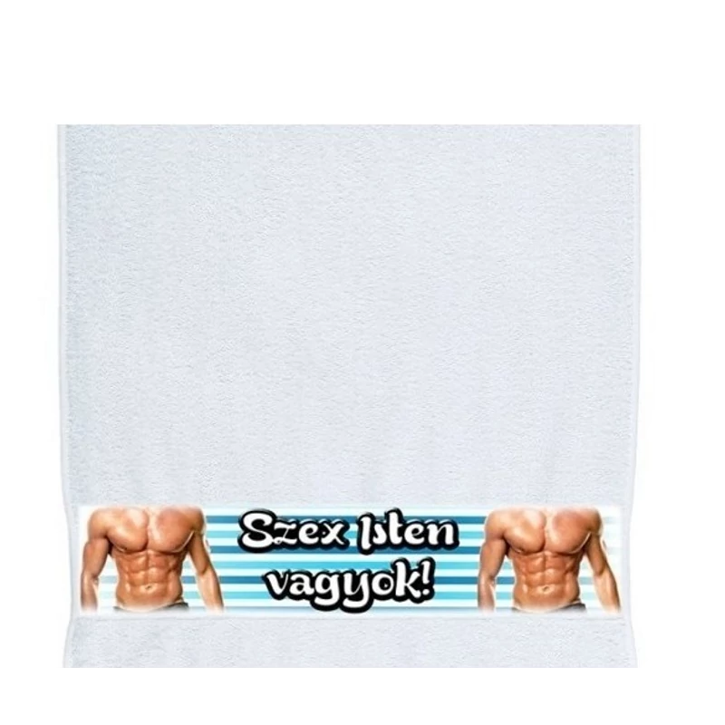 Törölköző Szex Isten vagyok 50x100