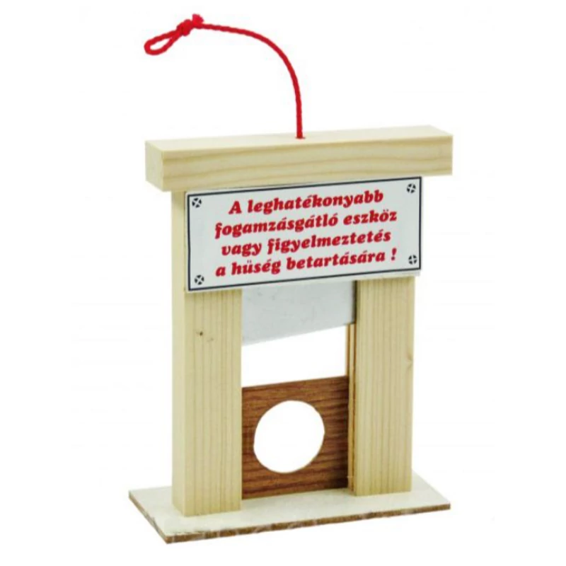 Vicces Guillotin a leghatékonyabb fogamzásgátló