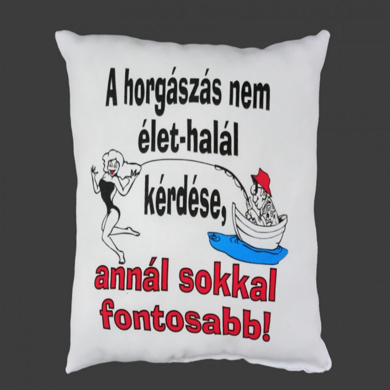 Horgász Párna