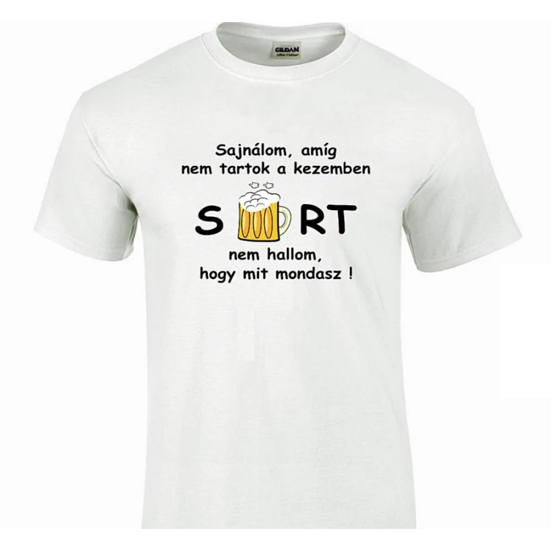 Sört Tartok A Kezemben Póló